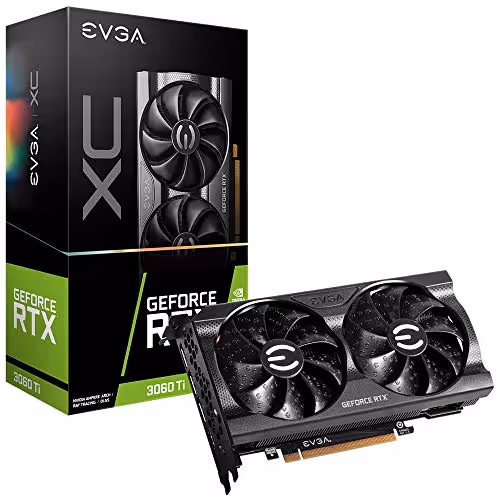 EVGA XC GAMING GeForce RTX 3060 Ti 8GB GDDR6 Black