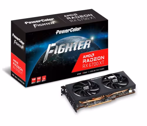 PowerColor Fighter AMD Radeon RX 6700 XT 12GB GDDR6