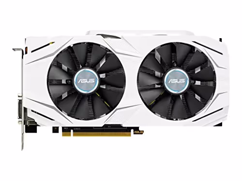 Asus DUAL GeForce GTX 1060 6GB GDDR5 White