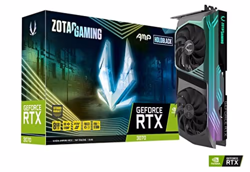 Zotac GAMING AMP Holo GeForce RTX 3070 8GB GDDR6 Silver / Black