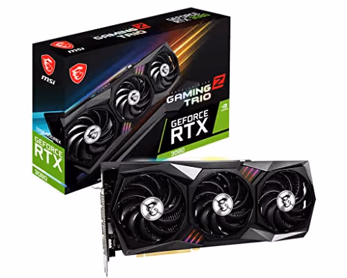 MSI GAMING Z TRIO GeForce RTX 3080 LHR 12GB GDDR6X Black / Gray