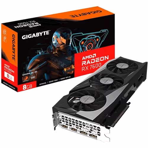 Gigabyte GAMING OC Radeon RX 7600 8GB GDDR6