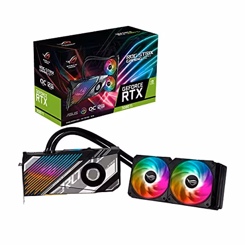 Asus ROG STRIX LC GAMING OC GeForce RTX 3080 Ti 12GB GDDR6X Black / Silver