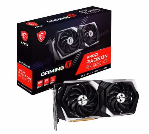 MSI Radeon RX 6650 XT GAMING X 8G GDDR6