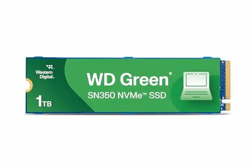 Western Digital Green SN350 1 TB M.2-2280 SSD PCIe 3.0 X4 NVMe