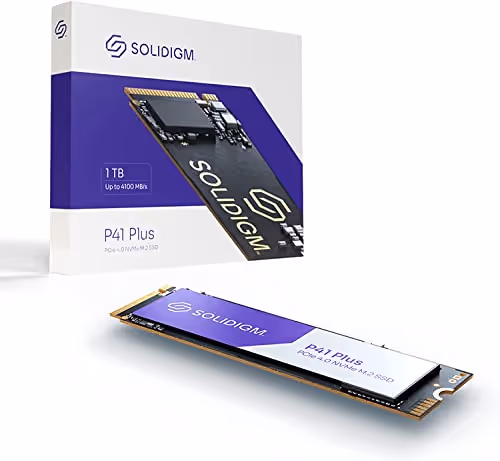 Solidigm P41 Plus 1TB SSD M.2 PCIe 4.0 NVMe