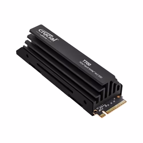 Crucial T700 W/Heatsink 2TB M.2-2280 SSD PCIe 5.0 X4 NVMe