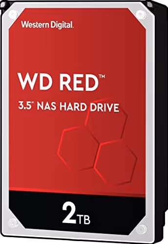 Western Digital Red 2TB HDD 5400RPM 3.5" SATA