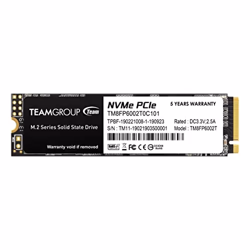 TEAMGROUP MP33 2TB SSD M.2 PCIe 3.0 NVMe