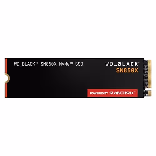 Western Digital WD_Black SN850X 1TB SSD M.2 PCIe 4.0 NVMe