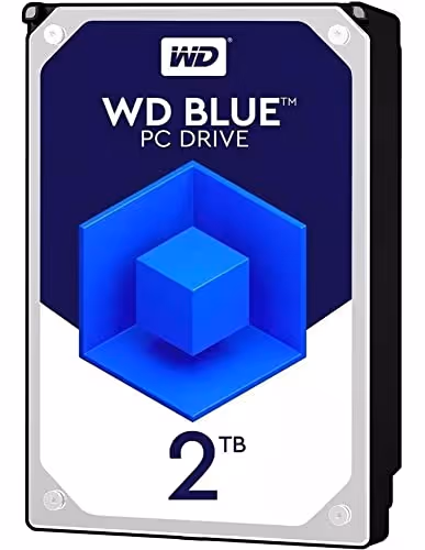 Western Digital Blue 2TB 3.5" HDD 5400RPM SATA