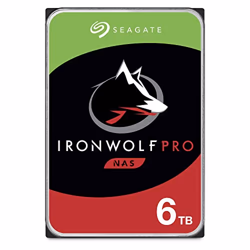 Seagate IronWolf Pro 6TB 3.5" HDD 7200RPM SATA