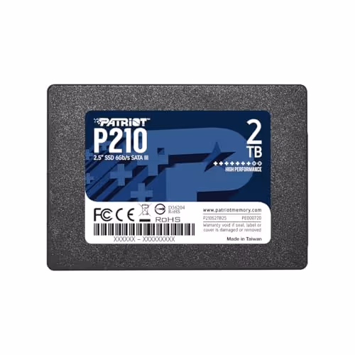Patriot P210 2TB SSD 2.5" SATA 6.0 Gb/s