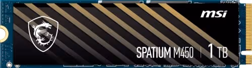 MSI SPATIUM M450 1TB SSD M.2-2280 PCIe 4.0 x4 NVMe