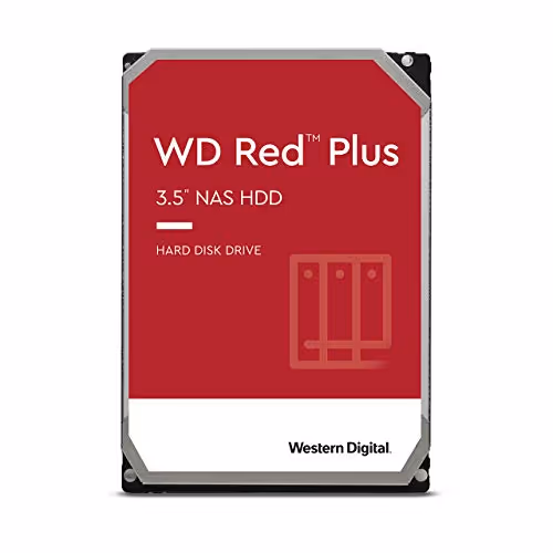 Western Digital Red Plus 8TB HDD 3.5" SATA