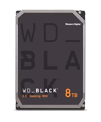 Western Digital WD_BLACK 8TB HDD 7200RPM 3.5" SATA 6.0 Gb/s Internal