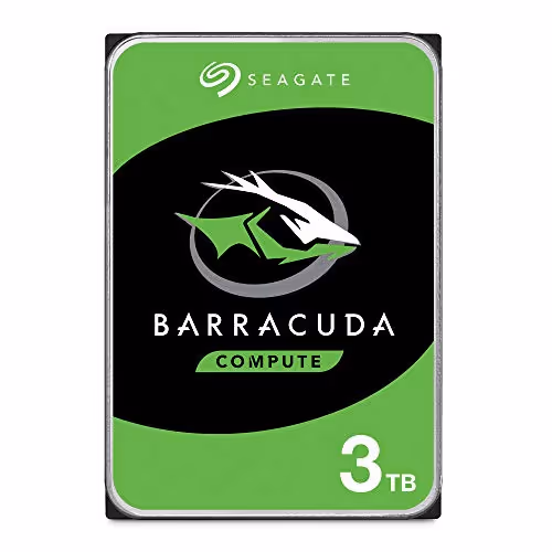 Seagate BarraCuda 3TB 3.5" HDD 7200RPM SATA