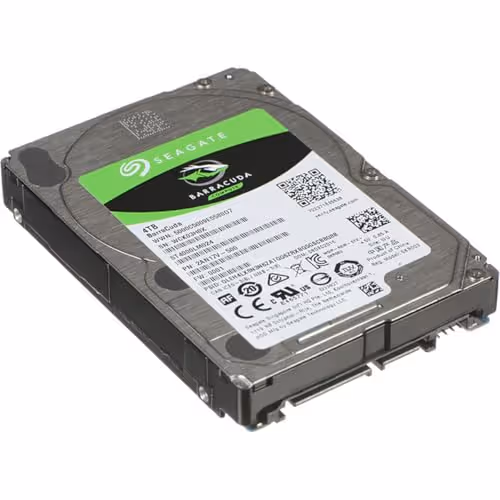 Seagate BarraCuda 4TB 2.5" HDD 5400RPM SATA Internal