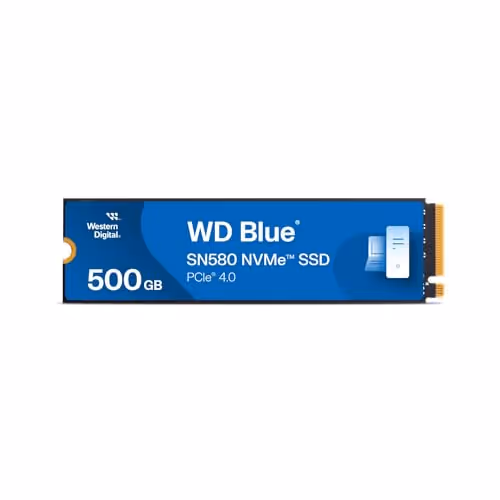 Western Digital Blue SN580 500GB SSD M.2-2280 PCIe 4.0 x4 NVMe