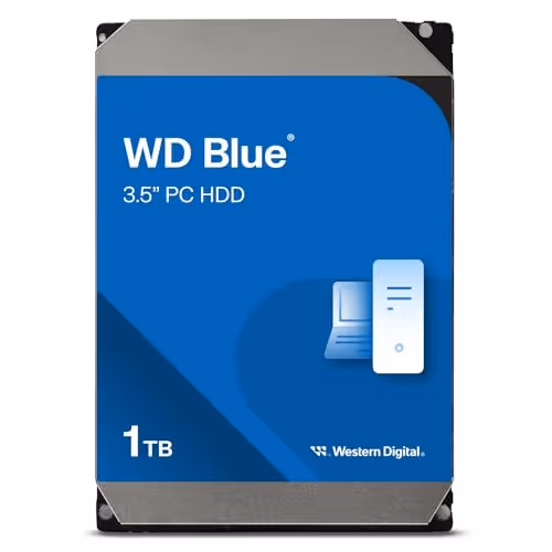 Western Digital Blue 1TB 3.5" HDD 5400RPM SATA
