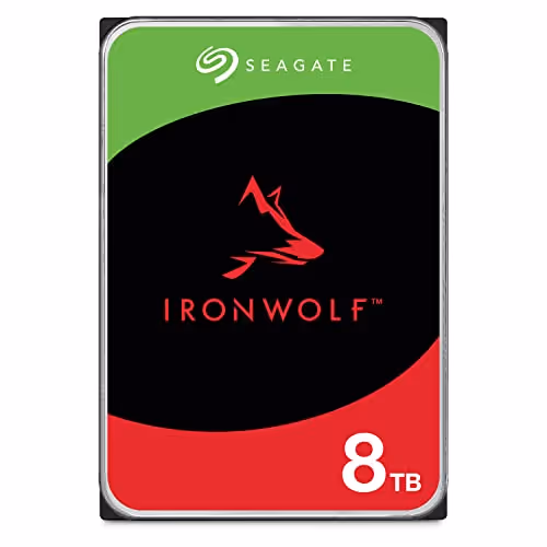Seagate IronWolf NAS 8TB 3.5" HDD 7200RPM SATA