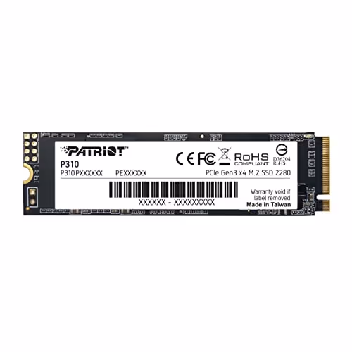 Patriot P310 1.92 TB M.2-2280 SSD PCIe 3.0 X4 NVME