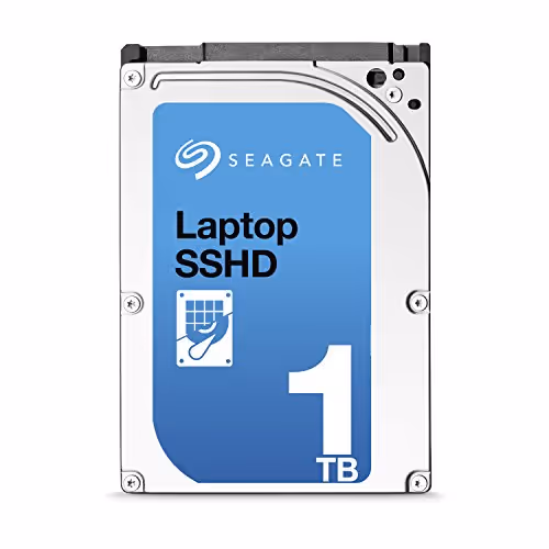 Seagate ST1000LM014 1 TB Hybrid Internal 5400 RPM 2.5" SATA 6.0 Gb/s