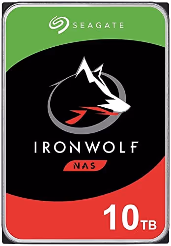 Seagate IronWolf NAS 10 TB 3.5" 7200 RPM Internal Hard Drive
