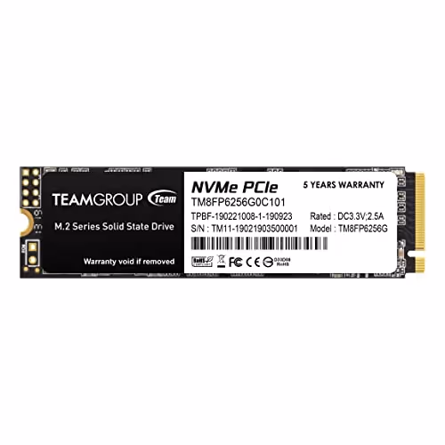 TEAMGROUP MP33 256GB SSD M.2 PCIe 3.0 NVMe