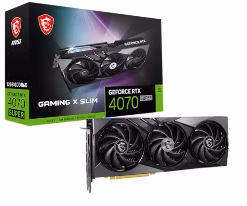 MSI GAMING X SLIM GeForce RTX 4070 SUPER 12GB GDDR6X