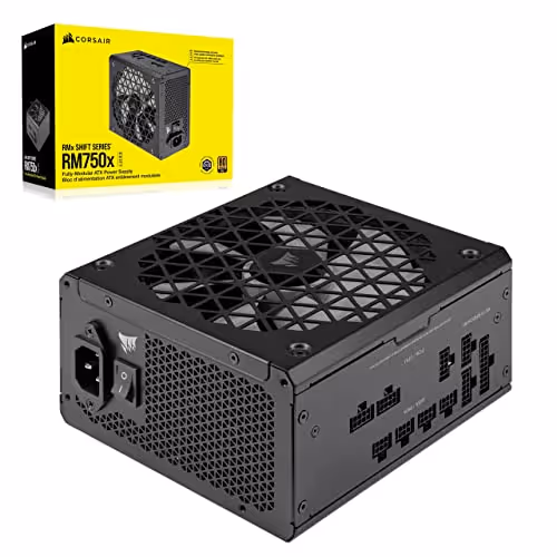 Corsair RM750x SHIFT Black Side Interface 750W Fully Modular 80+ Gold Certified