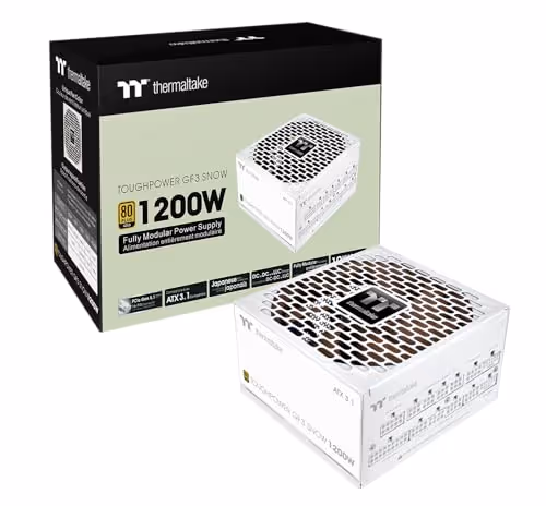 Thermaltake Toughpower GF3 Snow 1200W Fully Modular 80+ Gold