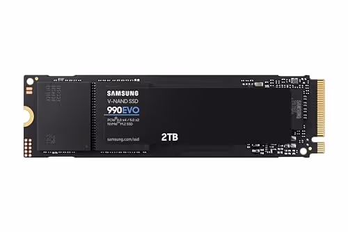 Samsung 990 EVO 2TB SSD M.2-2280 PCIe 5.0 X2 NVMe