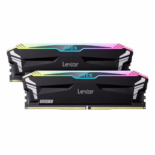 Lexar Ares RGB Black / Silver DDR5-6400 CL32 32GB (2x16GB)