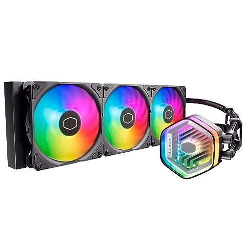Cooler Master MasterLiquid Water 360mm Atmos 70.7 CFM Black