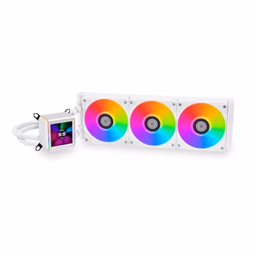 Lian Li Galahad II LCD Water 360mm 79.9 CFM White