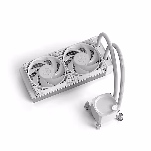 EK EK-Nucleus Water 240mm Lux D-RGB 72 CFM White