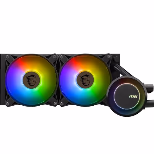 MSI MAG CORELIQUID E240 AIO CPU Liquid Cooler 240mm