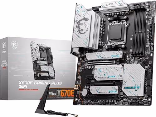 MSI X670E GAMING PLUS WIFI AM5 DDR5 ATX