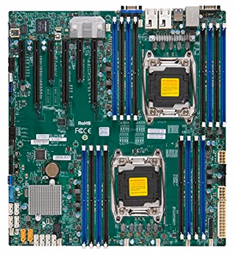 Supermicro Intel C612 MBD-X10DRI-O Dual-CPU LGA2011-3 Narrow DDR4 EATX