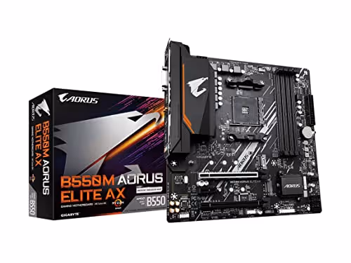 Gigabyte B550M AORUS ELITE AX DDR4 Micro ATX