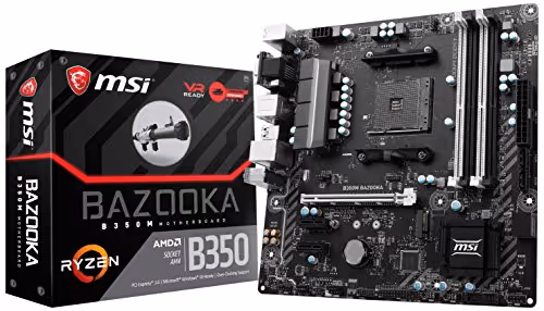 MSI B350M BAZOOKA AM4 DDR4 Micro ATX