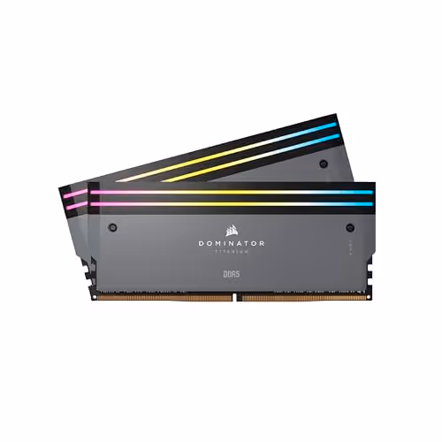 Corsair Dominator Titanium 64GB (2x32GB) DDR5-6000 CL30 Black