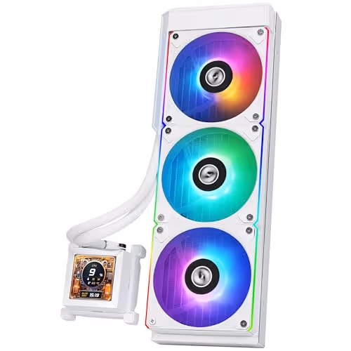 Lian Li HydroShift Water 360mm LCD RGB 79.9 CFM White