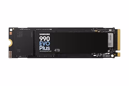 Samsung 990 EVO Plus 4TB SSD M.2-2280 PCIe 5.0 X2 NVMe