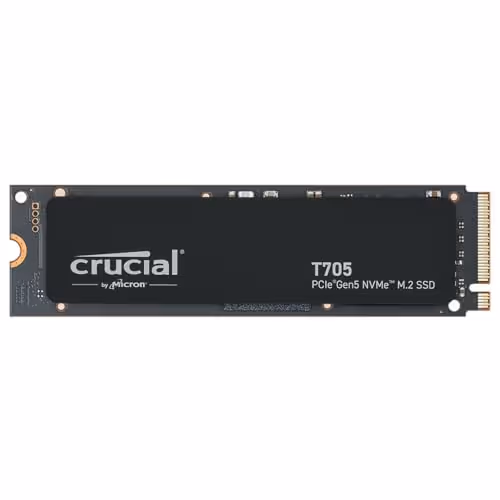 Crucial T705 2TB SSD M.2-2280 PCIe 5.0 X4 NVMe