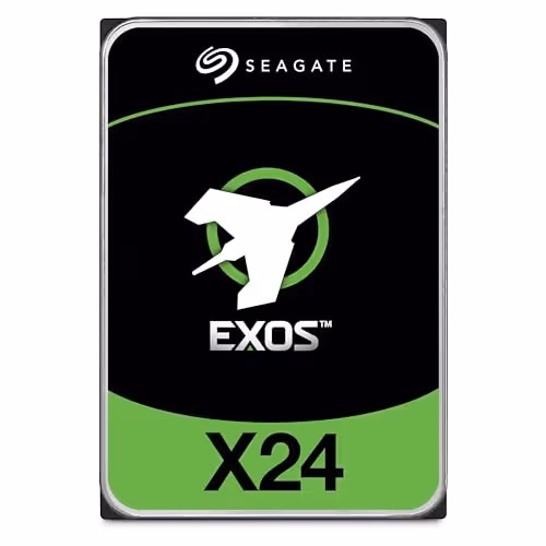 Seagate Exos X24 24 TB 3.5" Internal HDD 7200RPM SATA 6.0 Gb/s
