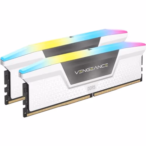 Corsair Vengeance RGB White DDR5-6400 CL32 64GB (2x32GB)