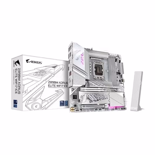 Gigabyte Z890M AORUS ELITE WIFI7 ICE DDR5 Micro ATX