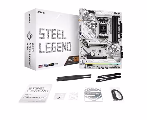 ASRock B650 Steel Legend WiFi AM5 DDR5 ATX